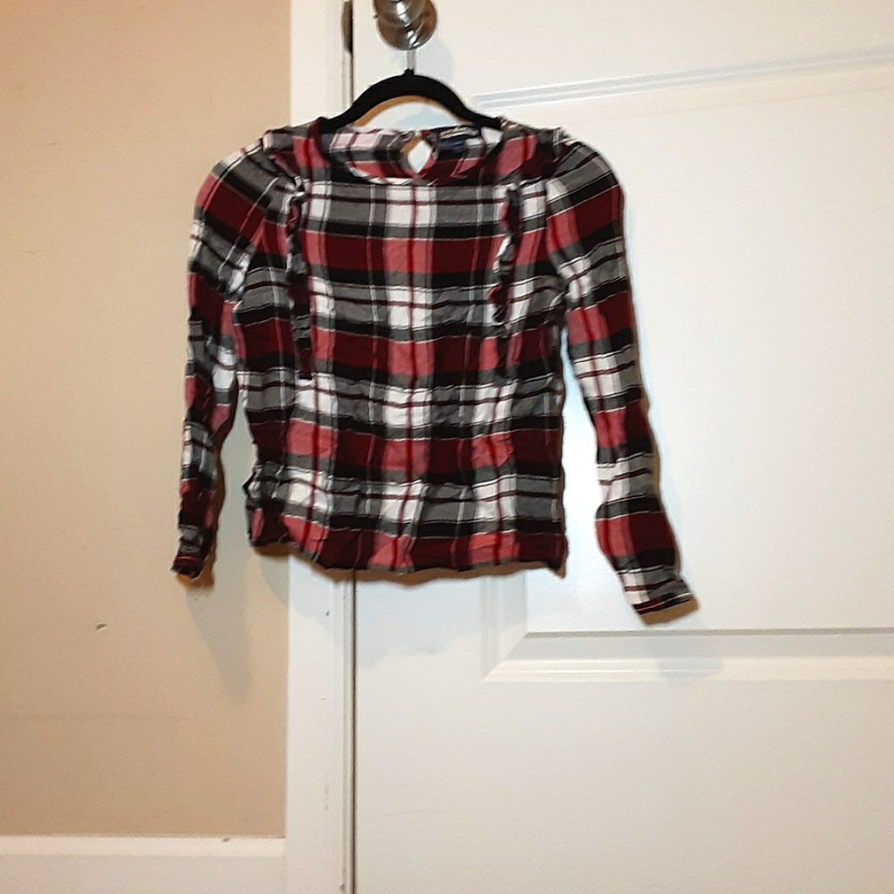 Plad blouse